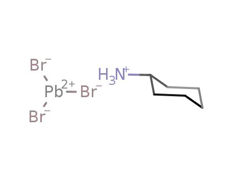 Plumbate(1-), tribromo-, hydrogen, compd. with cyclohexanamine (1:1)