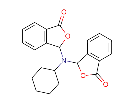 Molecular Structure of 102459-75-6 (cyclohexyl-diphthalidyl-amine)