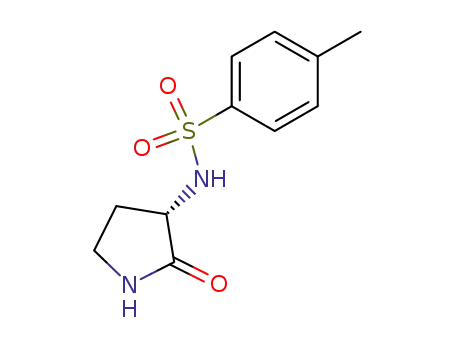 <i>N</i>-((<i>S</i>)-2-oxo-pyrrolidin-3-yl)-toluene-4-sulfonamide