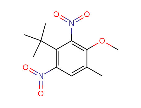 Benzene, 2-(1,1-dimethylethyl)-4-methoxy-5-methyl-1,3-dinitro-