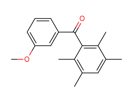 Molecular Structure of 855462-49-6 (3'-methoxy-2,3,5,6-tetramethyl-benzophenone)