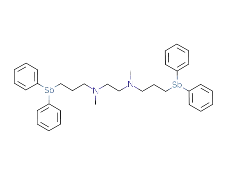 N,N'-bis(3-diphenylstibinopropyl)-N,N'-dimethylethylenediamine