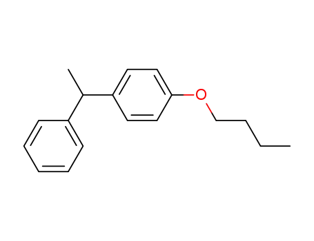 Molecular Structure of 33314-03-3 (butyl-[4-(1-phenyl-ethyl)-phenyl]-ether)