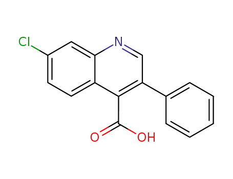 7-chloro-3-phenyl-quinoline-4-carboxylic acid