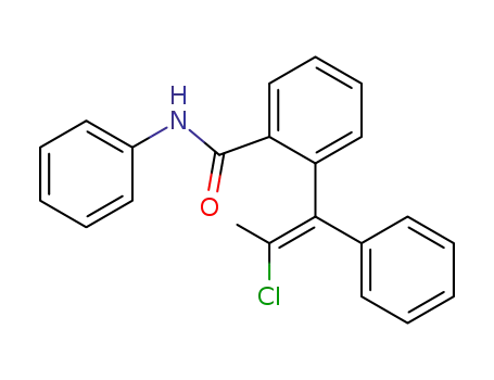 2-((<i>E</i>)-2-chloro-1-phenyl-propenyl)-benzoic acid anilide