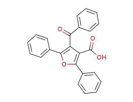 4-benzoyl-2,5-diphenyl-furan-3-carboxylic acid