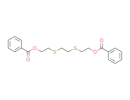 Molecular Structure of 872299-12-2 (1,2-bis-(2-benzoyloxy-ethylsulfanyl)-ethane)