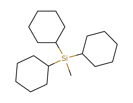 Silane, tricyclohexylmethyl-