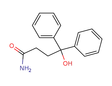 4-hydroxy-4,4-diphenyl-butyric acid amide