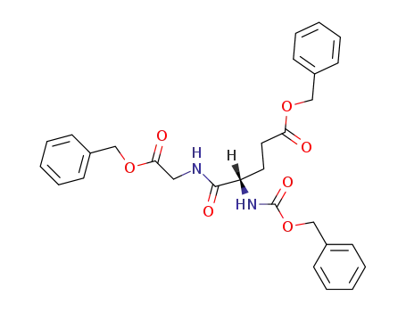 <i>N</i>-(<i>O</i><sup>5</sup>-benzyl-<i>N</i>-benzyloxycarbonyl-α-L-glutamyl)-glycine benzyl ester