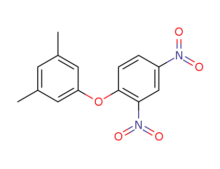 Molecular Structure of 3761-20-4 ((3,5-dimethyl-phenyl)-(2,4-dinitro-phenyl)-ether)