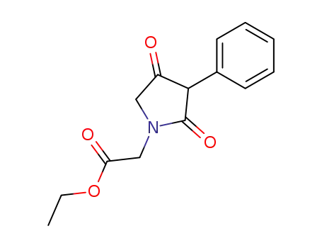 (2,4-dioxo-3-phenyl-pyrrolidino)-acetic acid ethyl ester