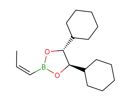 (4R,5R)-4,5-dicyclohexyl-2-(Z-propenyl)-1,3,2-dioxaborolane