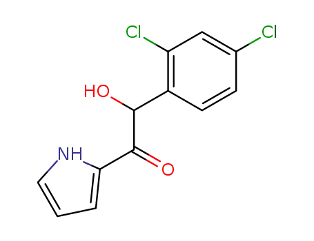 2-(2,4-dichloro-phenyl)-2-hydroxy-1-pyrrol-2-yl-ethanone