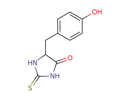 4-Imidazolidinone, 5-[(4-hydroxyphenyl)methyl]-2-thioxo-