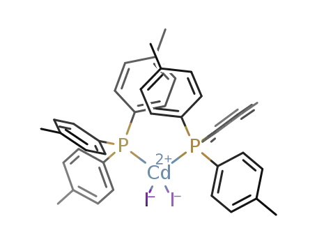 CdI<sub>2</sub>(P(p-CH<sub>3</sub>C<sub>6</sub>H<sub>4</sub>)3)2