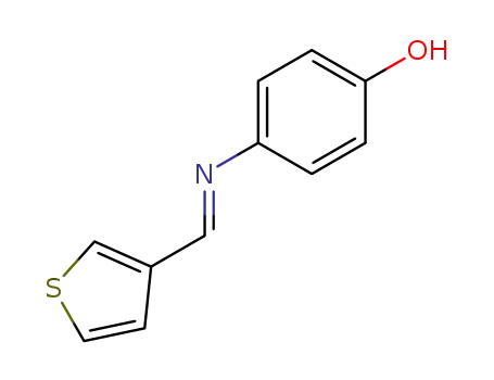 thiophene-3-carbaldehyde-(4-hydroxy-phenylimine)