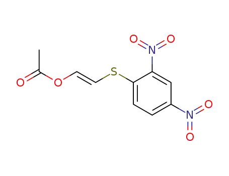 <i>trans</i>-1-acetoxy-2-(2,4-dinitro-phenylsulfanyl)-ethene
