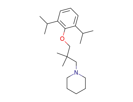 1-[3-(2,6-diisopropyl-phenoxy)-2,2-dimethyl-propyl]-piperidine