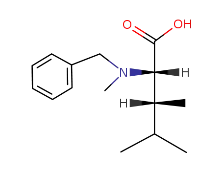 N-Benzyl-threo-N.β-dimethyl-DL-leucin