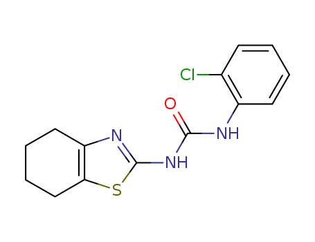 <i>N</i>-(2-chloro-phenyl)-<i>N</i>'-(4,5,6,7-tetrahydro-benzothiazol-2-yl)-urea