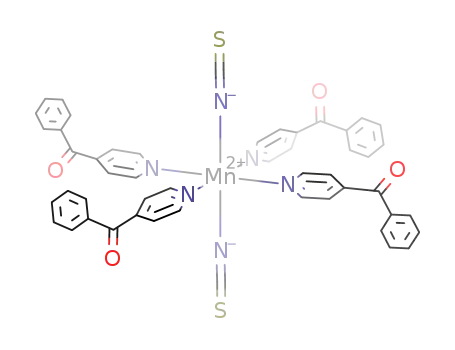 manganese(II)(4-benzoylpyridine)4 dithiocyanate