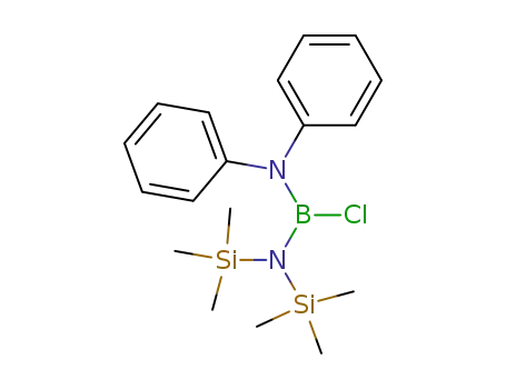 Diphenylamino-bis-trimethylsilyl-amino-chlor-boran