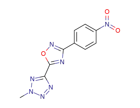 2-methyl-5-[3-(4-nitro-phenyl)-[1,2,4]oxadiazol-5-yl]-2<i>H</i>-tetrazole