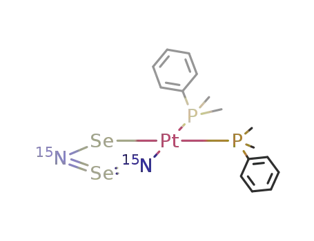 Pt(Se<sub>2</sub><sup>(15)</sup>N<sub>2</sub>)(P(CH<sub>3</sub>)2C<sub>6</sub>H<sub>5</sub>)2