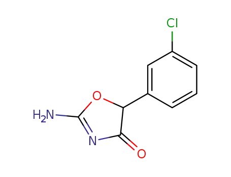 2-amino-5-(3-chloro-phenyl)-oxazol-4-one