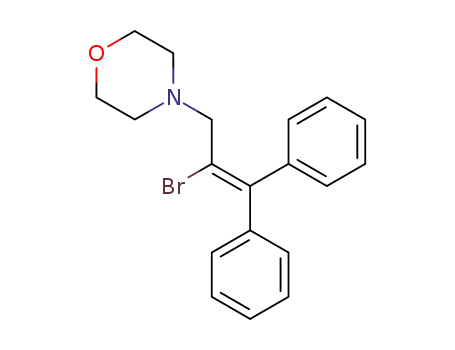 4-(2-bromo-3,3-diphenyl-allyl)-morpholine
