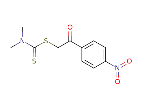 N,N-Dimethyl-dithiocarbaminsaeure-(4-nitro)-phenacylester