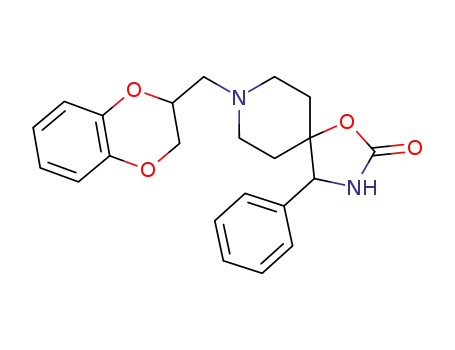 8-(2,3-dihydro-benzo[1,4]dioxin-2-ylmethyl)-4-phenyl-1-oxa-3,8-diaza-spiro[4.5]decan-2-one