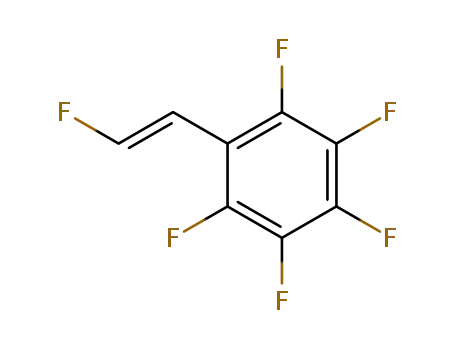 Benzene, pentafluoro[(1E)-2-fluoroethenyl]-