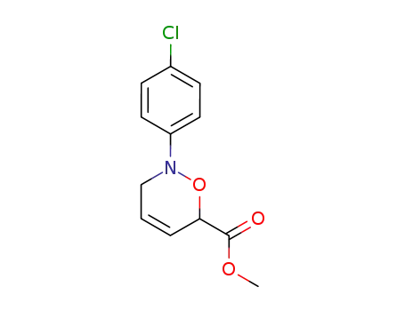 2-(4-chloro-phenyl)-3,6-dihydro-2<i>H</i>-[1,2]oxazine-6-carboxylic acid methyl ester