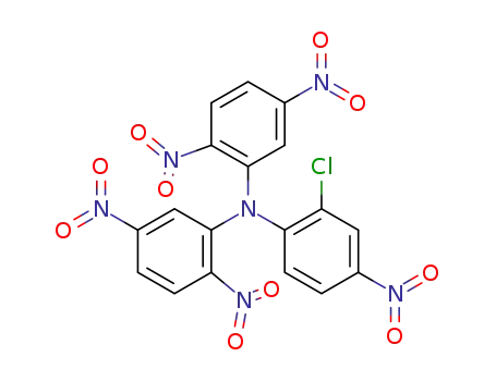 (2-chloro-4-nitro-phenyl)-bis-(2,5-dinitro-phenyl)-amine
