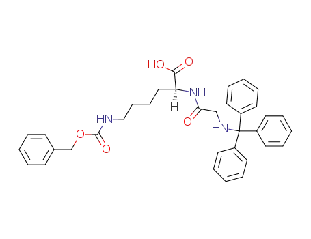 <i>N</i><sup>6</sup>-benzyloxycarbonyl-<i>N</i><sup>2</sup>-(<i>N</i>-trityl-glycyl)-L-lysine