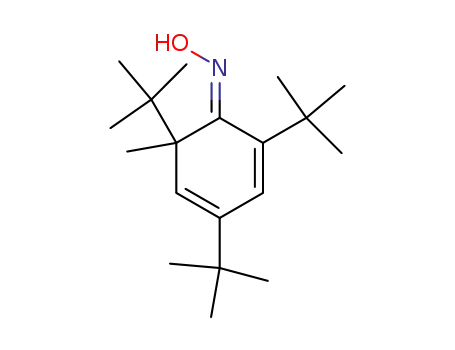 2,4-Cyclohexadien-1-one, 2,4,6-tris(1,1-dimethylethyl)-6-methyl-, oxime,
(Z)-