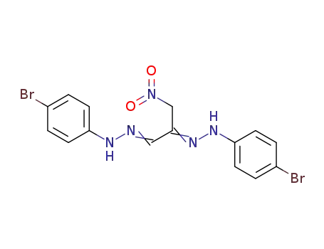 Nitro-pyruvaldehyd-bis-(p-brom-phenyl-hydrazon)