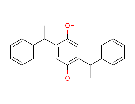 1,4-Benzenediol, 2,5-bis(1-phenylethyl)-