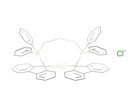 1,3-propanediylbis[(9-fluorenylidene)diphenylphosphorane]gold chloride