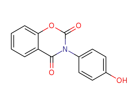 3-(4-hydroxy-phenyl)-benzo[<i>e</i>][1,3]oxazine-2,4-dione