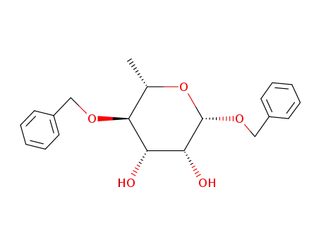 benzyl-(<i>O</i><sup>4</sup>-benzyl-β-<i>L</i>-rhamnopyranoside)