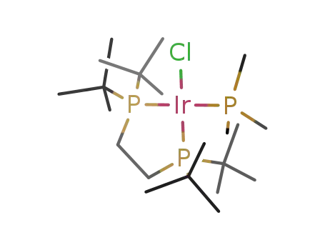 ClIr(PMe<sub>3</sub>)(1,2-bis(di-tert-butylphosphino)ethane)