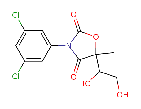 3-(3,5-dichlorophenyl)-5-methyl-5-(1,2-dihydroxyethyl)-1,3-oxazolidine-2,4-dione