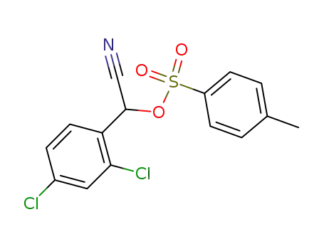 (2,4-dichloro-phenyl)-(toluene-4-sulfonyloxy)-acetonitrile