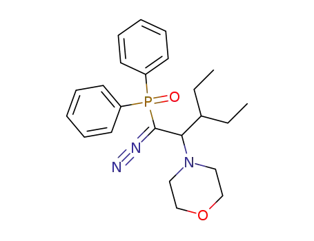 Morpholine, 4-[1-[diazo(diphenylphosphinyl)methyl]-2-ethylbutyl]-