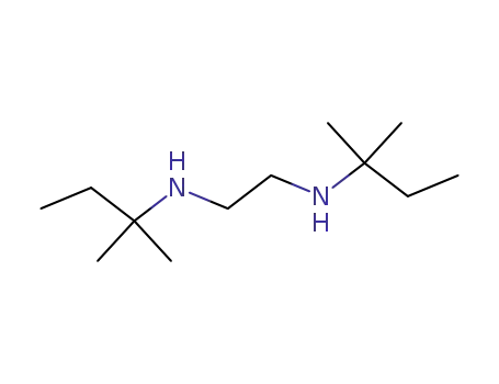 Molecular Structure of 3964-14-5 (N,N-Bis(2-methyl-2-butyl)-ethylenediamine)