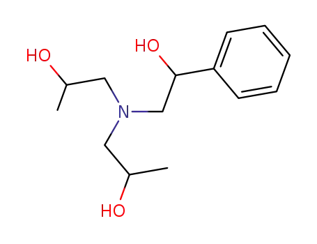 N,N-Bis-(2-hydroxy-propyl)-1-amino-2-hydroxy-2-phenyl-aethan