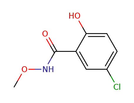5-chloro-2-hydroxy-<i>N</i>-methoxy-benzamide